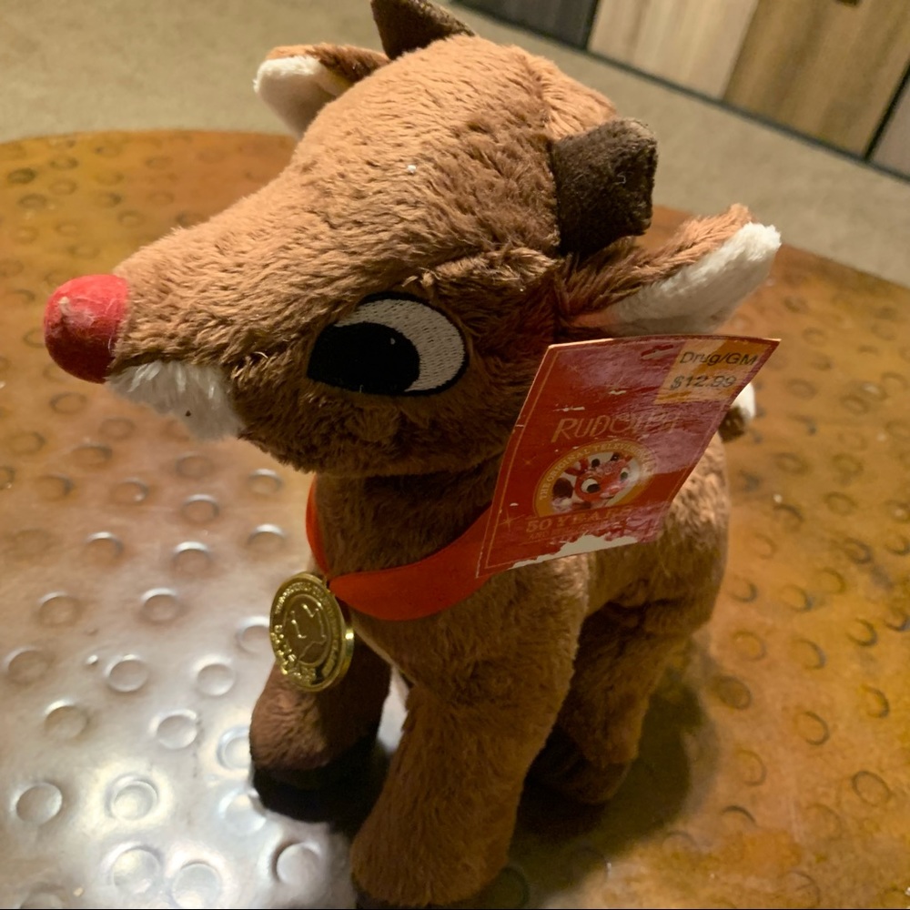 Rudolph the Red Nose Reindeer plush CVS